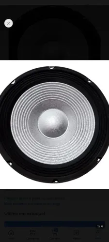 Alto falante 12 p original da caixa de som Philco