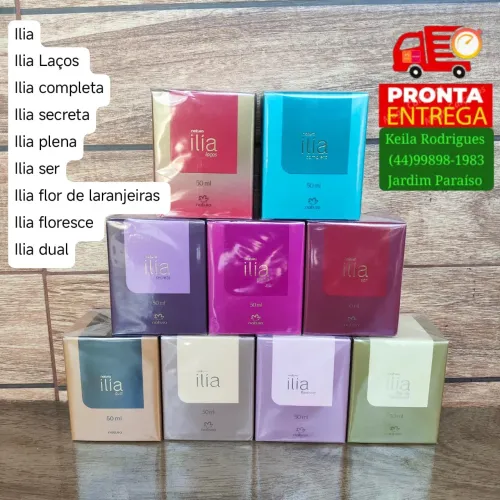 Perfume ilia pronta entrega em Maringá