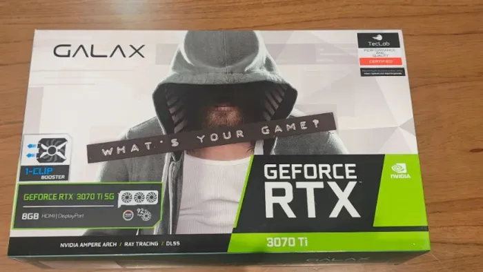 Placa de Vídeo Nvidia RTX 3070TI Galax SG