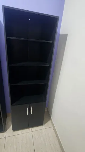 Estantes para livros e escritório + brindes