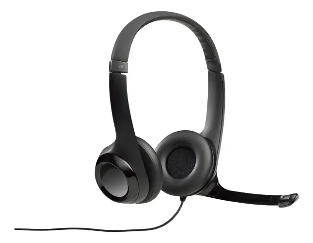 Headset com fio USB Logitech H390