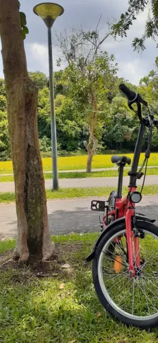 Bicicleta Dobrável Decathlon - Estado de Nova | R$ 1.500