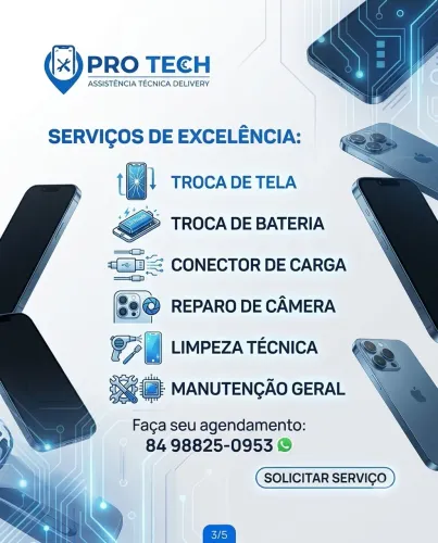 Manutenção em aparelhos celular em até 1h