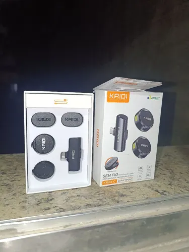 MICROFONE DUPLA LAPELA