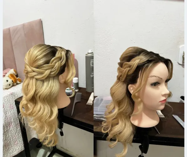 Boneca para treino natural 