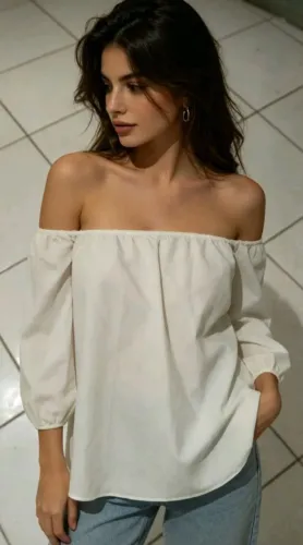 Blusa manga longa despojada