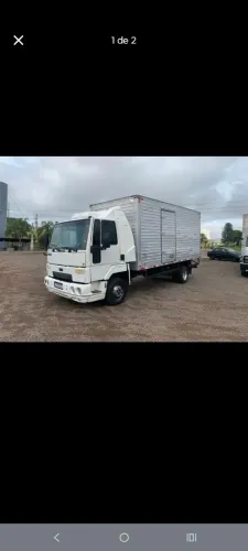 Ford cargo 712 2009 motor novo 