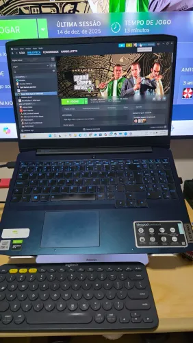 Notebook Lenovo IdeaPad Gamer i5, GTX 1050, 16GB RAM - Excelente Estado!