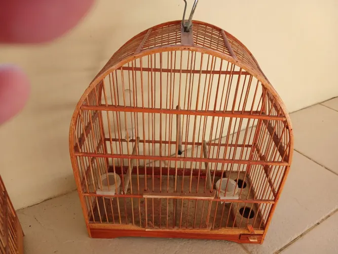 gaiola para canário