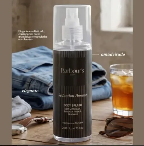 Quer ter cheiro de rico? Eis a solução - Body Splash Barbour