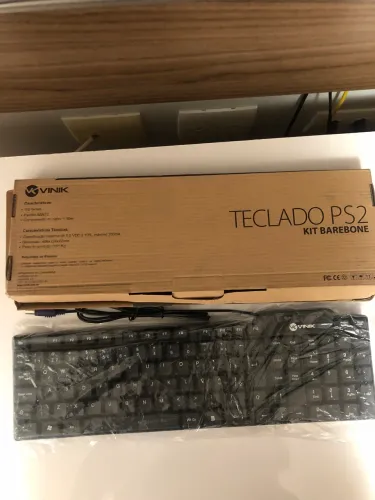 Teclado PS2 kit Bareine