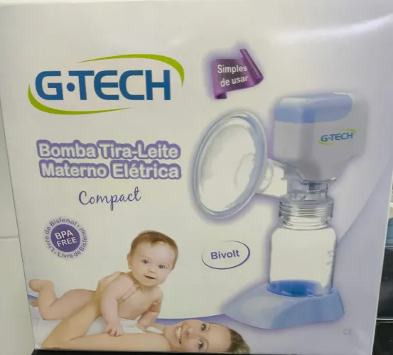 Bomba para Extração de Leite Materno Elétrica G-tech