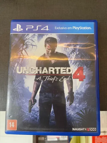Uncharted 4 PS4 Midia Fisica