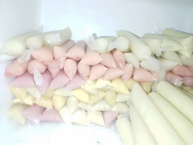 Geladinho cremoso