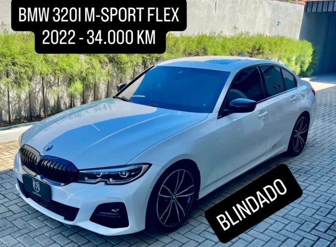 BMW 320I A 2.0 TB M Sport Activeflex 16V 4P 2022