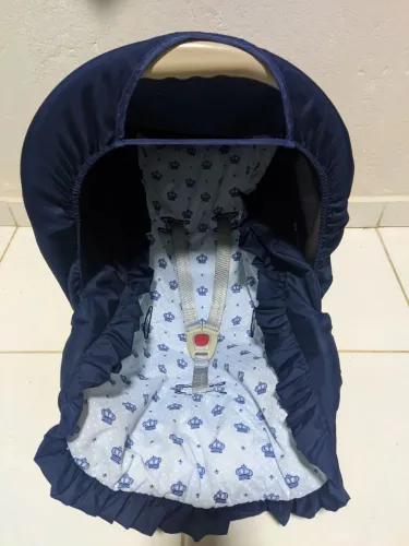 Bebê conforto Galzerano cinza