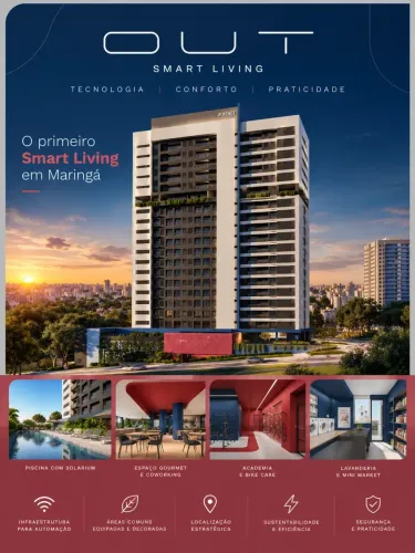 Apartamento para venda possui 49 metros quadrados com 1 quarto