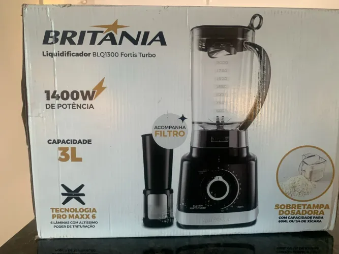 Liquidificador Betânia turbo novo