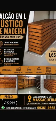 Balcão em L