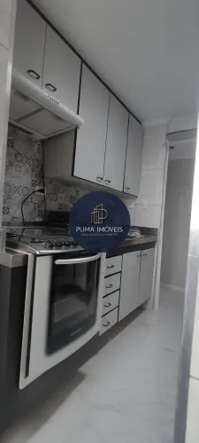 Apartamento para alugar condomínio Tiradentes - SBC - Semi-mobiliado
