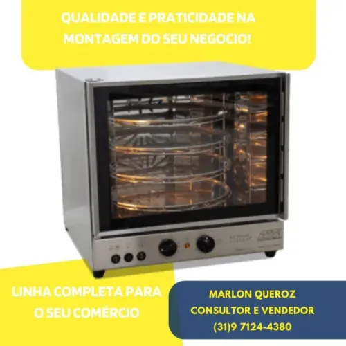 Forno Elétrico Rotatório Titã Novo