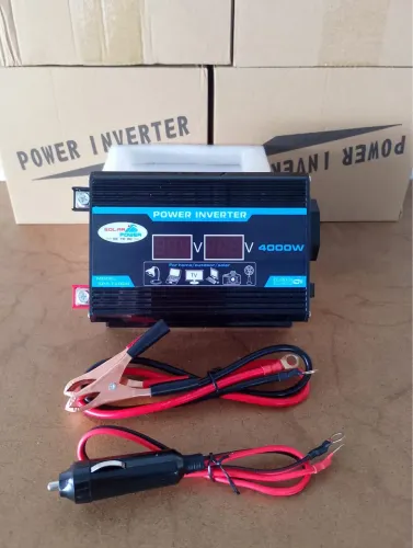 INVERSOR DE ENERGIA 12V 110V de 4.000W tela digital
