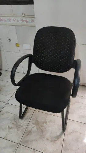 Cadeira diretor fixa com braços - Valor p/ 2 unidades