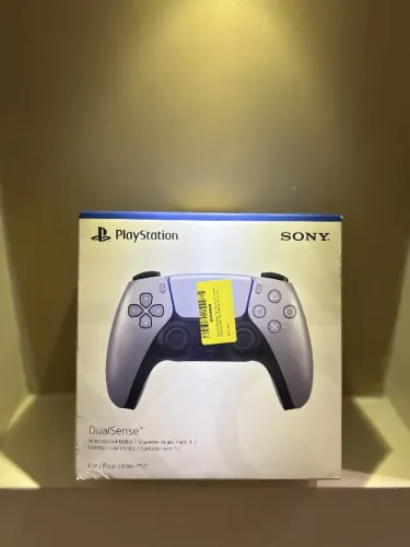NOVO - Controle de PS5 dualsense Silver Sterling (pc, celular, bluetooth)