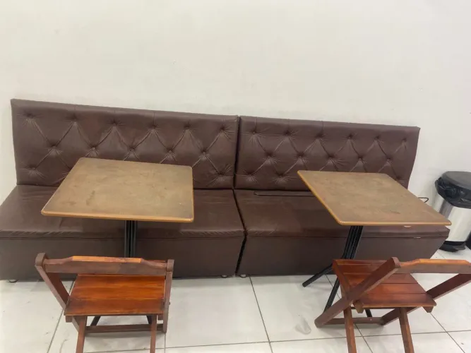 Mesa de lanchonete