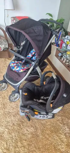 Carrinho de bebê Bravo+Bebê conforto+Isofix