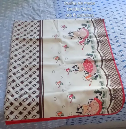 LOTE COM 6 TOALHAS DE MESA NOVAS