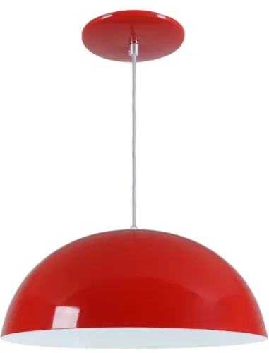 LUSTRE PENDENTE MEIA LUA 38CM TASCHIBRA 38CM - USADO