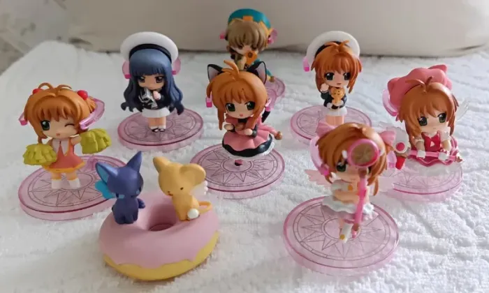 Bonecos Colorfull Collection Dx Card Captor Sakura - 8 peças