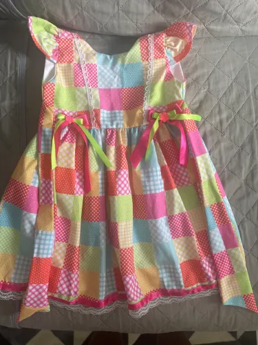 Vestido de quadrilha menina infantil