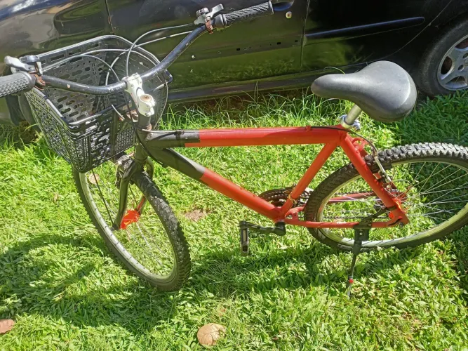 Bicicleta de alumínio 21 marchas