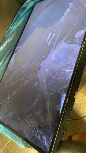 Tv 55 Panasonic smart sucata