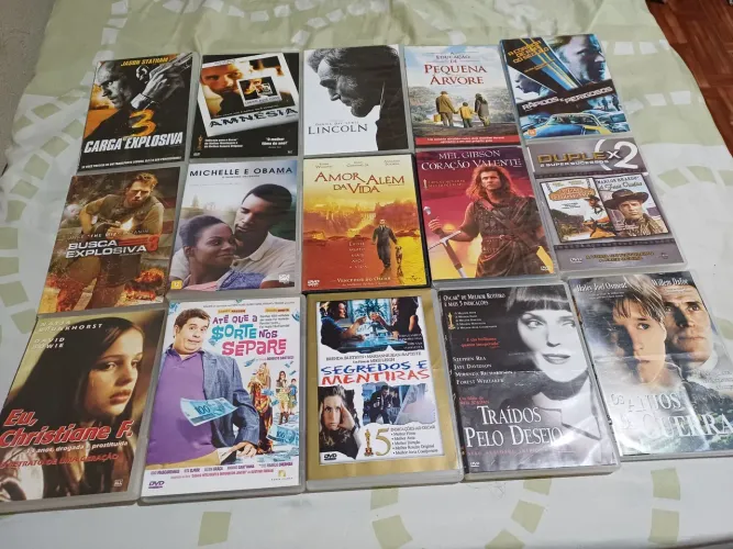60 dvds filmes originais