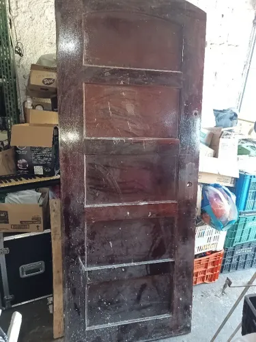 Porta em arco mmadeira com batente
