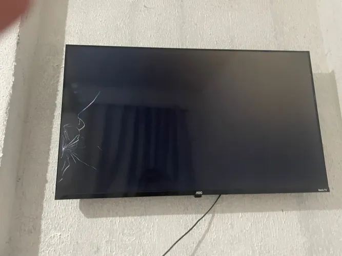 TV com display queimado
