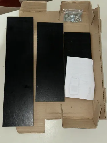 Prateleiras reta nicho Preto suporte decoração