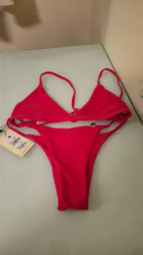 Biquíni Vermelho Lindimais Marquinha Tam. G 
