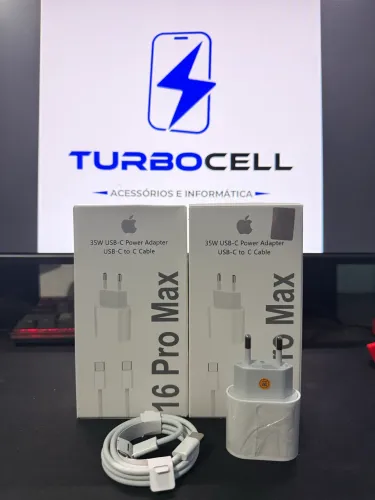 CARREGADOR 35W USB-C + CABO TIPO-C