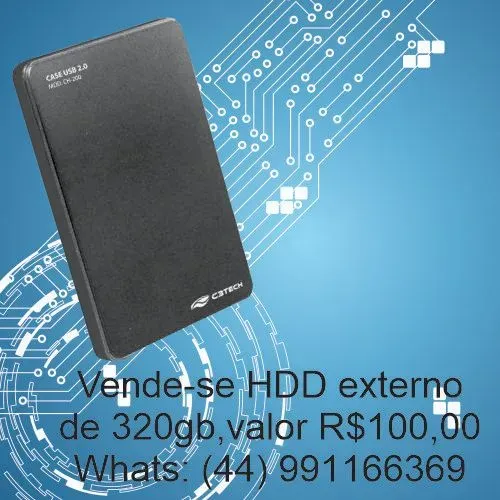 HD externo 329GB