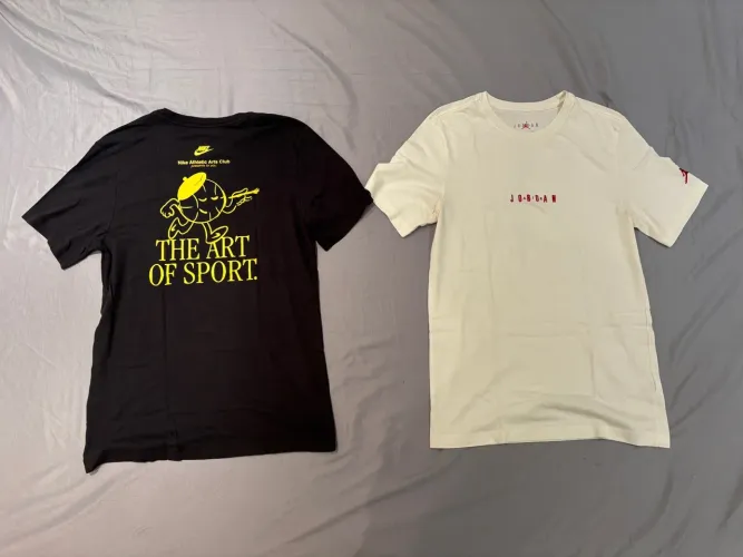 2 T-shirts Nike / Jordan Tamanho P