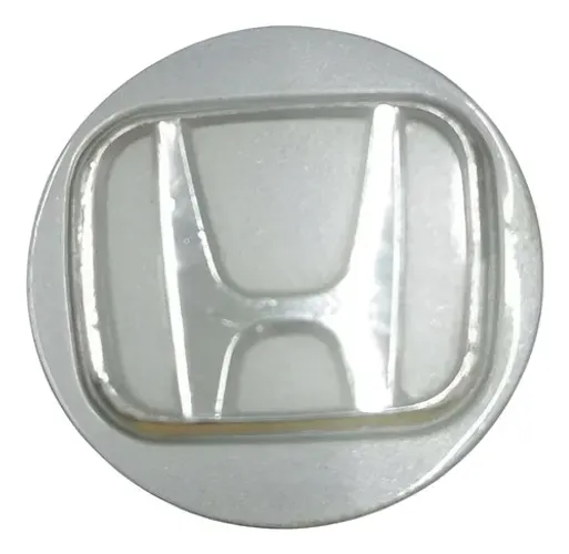 Calota Meio Roda Honda Fit City Wrv Prata Cromado 58mm 1