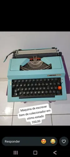 MAQUINA DE ESCREVER COLECIONADOR