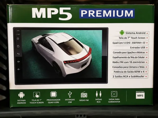 Vendo multimídia novo na caixa