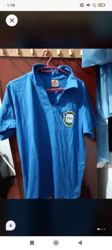 Camiseta seleção brasileira 1958