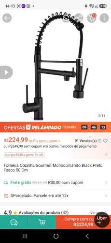Torneira gormet
