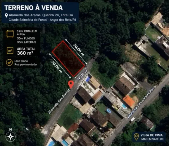 Maravilhoso terreno no pontal